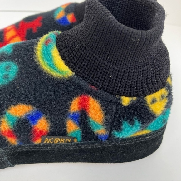 Acorn Kadabra Fleece Slippers Moccasins Wild Critters Kids Size 13 1/2 - 2 1/12 - Picture 6 of 13